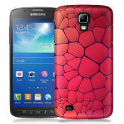 Skal till Samsung Galaxy S5 Active - Skifferstenar - Röd