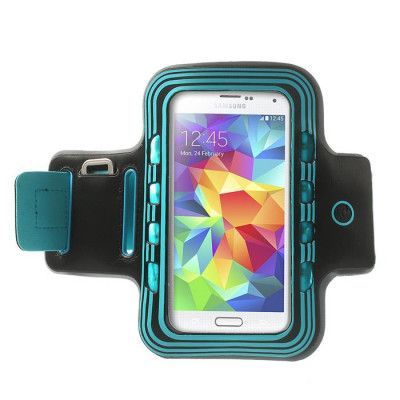 Armband med blinkande lampor till Samsung Galaxy S5 - Blå