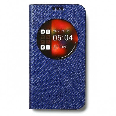 Avoc ZView Stella Diary Väska till Samsung Galaxy S5 (Blå)