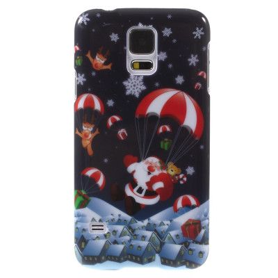 BaksideSkal till Samsung Galaxy S5 - Tomte med Fallskärm