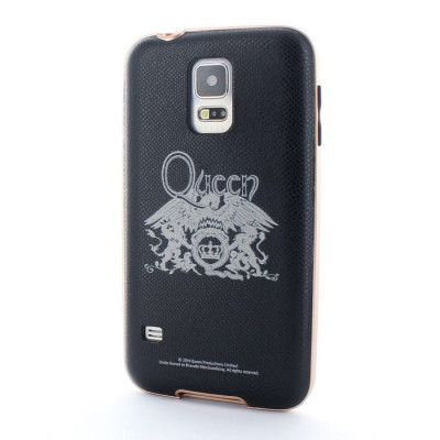 Bravado Queen Crest Barcelona Skal till Samsung Galaxy S5 (Svart)