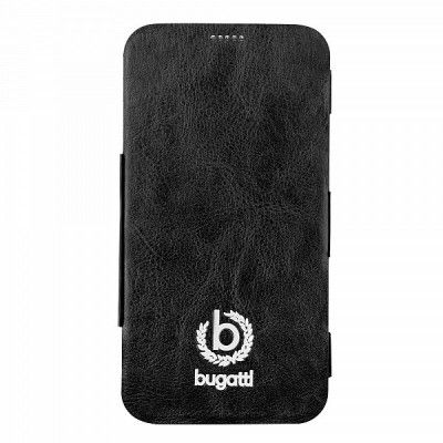 BUGATTI Mobilfodral för Samsung Galaxy S5 - Svart