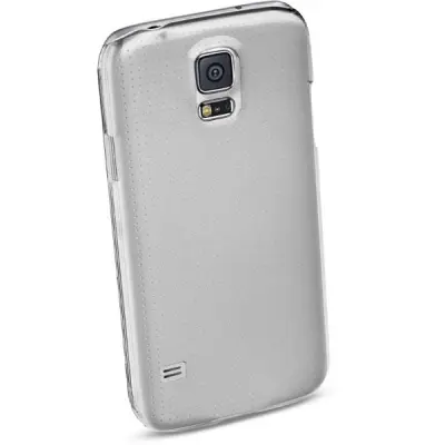 CellularLine Invisible Skal till Samsung Galaxy S5 (Transparent) + Skärmskydd