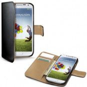Celly Wallet Case Galaxy S5 Svart/Beige