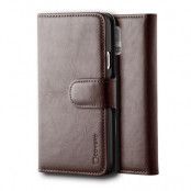 CoveredGear plånboksfodral till Samsung Galaxy S5 (Brun)
