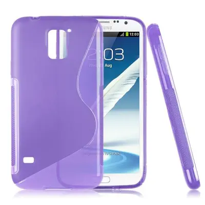 FlexiSkal till Samsung Galaxy S5 i9600 (Lila)