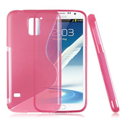 FlexiSkal till Samsung Galaxy S5 i9600 (Magenta)