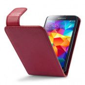 Flipfodral med kortfack till Samsung Galaxy S5 - Röd
