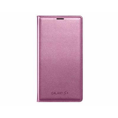 Genuine Flip Wallet Samsung Galaxy S5 - Rosa