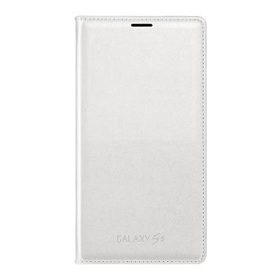 Genuine Flip Wallet Samsung Galaxy S5 - Vit
