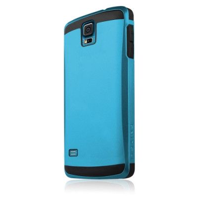 ITSkins Evolution Skal till Samsung Galaxy S5 (Blå) + Skärmskydd