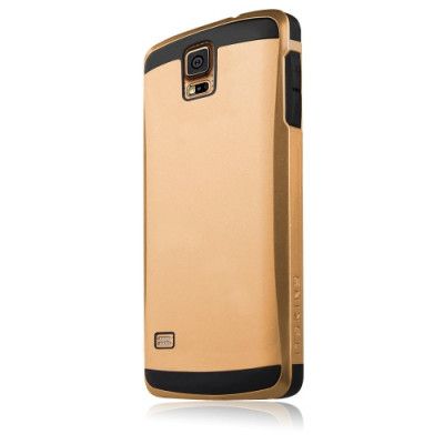 ITSkins Evolution Skal till Samsung Galaxy S5 (Champagne Gold) + Skärmskydd