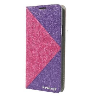 Kekaqi Plånboksfodral till Samsung Galaxy S5 - Magenta
