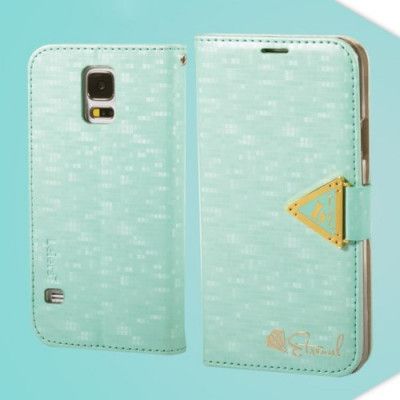 Leiers Eternal Plånboksfodral till Samsung Galaxy S5 (Turkos)