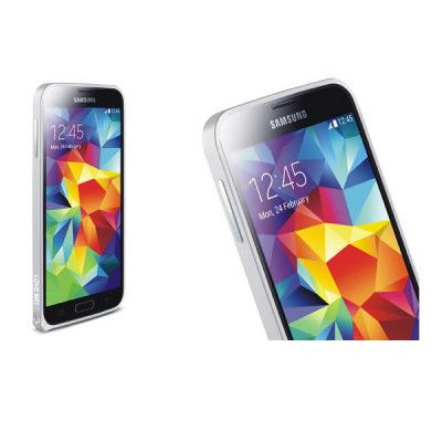 LOVE MEI 0,7mm Metal Bumper till Samsung Galaxy S5 (Silver)