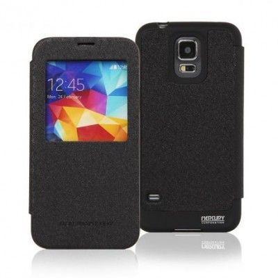 Mercury Bumper View till Samsung Galaxy S5 - Svart