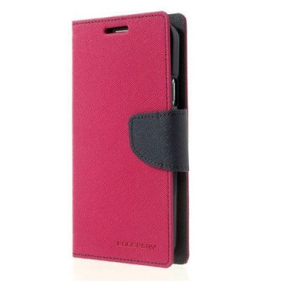 Mercury Fancy Plånboksfodral till Samsung Galaxy S5 Mini - Magenta