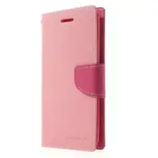 Mercury Fancy Plånboksfodral till Samsung Galaxy S5 - Rosa