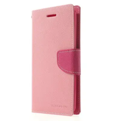 Mercury Fancy Plånboksfodral till Samsung Galaxy S5 - Rosa