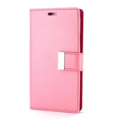Mercury Rich Diary Plånboksfodral till Samsung Galaxy S5 - Rosa