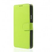 Plånboksfodral till Samsung Galaxy S5 - (Grön)