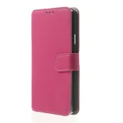 Plånboksfodral till Samsung Galaxy S5 - (Magenta)