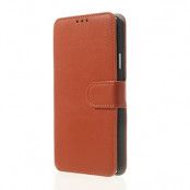 Plånboksfodral till Samsung Galaxy S5 - (Orange)