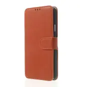 Plånboksfodral till Samsung Galaxy S5 - (Orange)