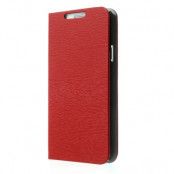 Plånboksfodral till Samsung Galaxy S5 - Röd