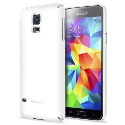 Ringke Slim Skal till Samsung Galaxy S5 (Vit)