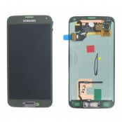 Samsung Galaxy S5 Mini Skärm med LCD-display, Guld - Original