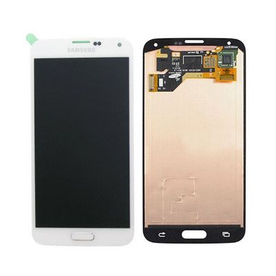 Samsung Galaxy S5 Mini Skärm med LCD-display, Vit - Original