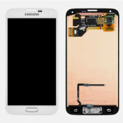 Samsung Galaxy S5 Skärm med LCD-display, Vit - Original