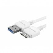 Samsung Micro USB 3.0 USB Kabel Vit