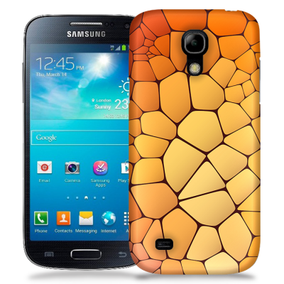 Skal till Samsung Galaxy S5 Mini - Skifferstenar - Orange