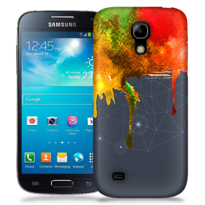 Skal till Samsung Galaxy S5 Mini - Rinnande färg - Spektrum