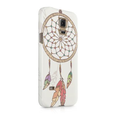 Skal till Samsung Galaxy S5 - Drömfångare - Vit