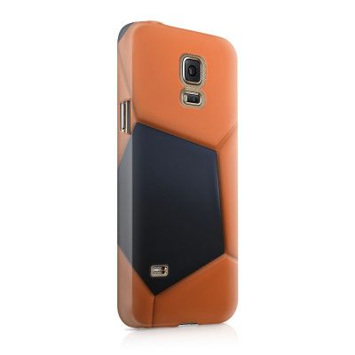 Skal till Samsung Galaxy S5 - Fotboll - Orange