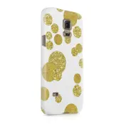 Skal till Samsung Galaxy S5 - Guldkonfetti
