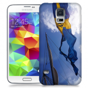 Skal till Samsung Galaxy S5 - Hissad flagga
