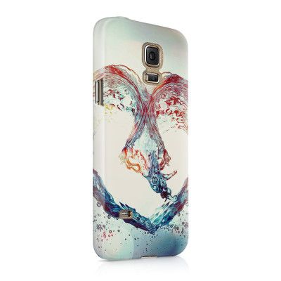 Skal till Samsung Galaxy S5 - Hjärta - Vatten