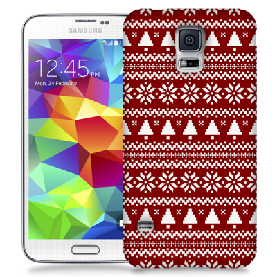 Skal till Samsung Galaxy S5 - Juldekor - Granar