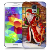 Skal till Samsung Galaxy S5 - Jultomte och ren