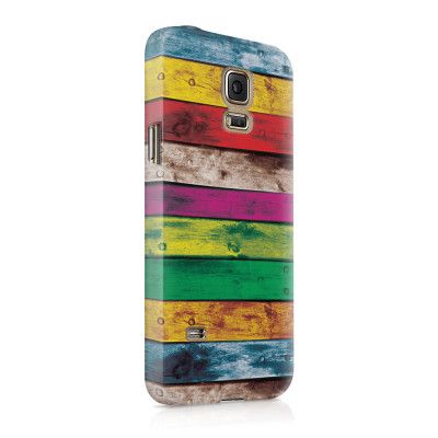 Skal till Samsung Galaxy S5 - Målade brädor
