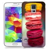 Skal till Samsung Galaxy S5 - Macarons - Rosa