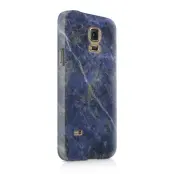 Skal till Samsung Galaxy S5 - Marble - Blå