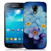 Skal till Samsung Galaxy S5 Mini - Blå blommor