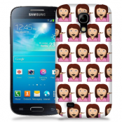 Skal till Samsung Galaxy S5 Mini - Emoji - Flicka