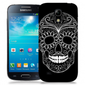 Skal till Samsung Galaxy S5 Mini - Glad dödskalle - Svart