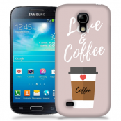 Skal till Samsung Galaxy S5 Mini - I love coffe - Beige